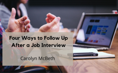 Four Ways to Follow Up After a Job Interview