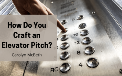 How Do You Craft an Elevator Pitch?